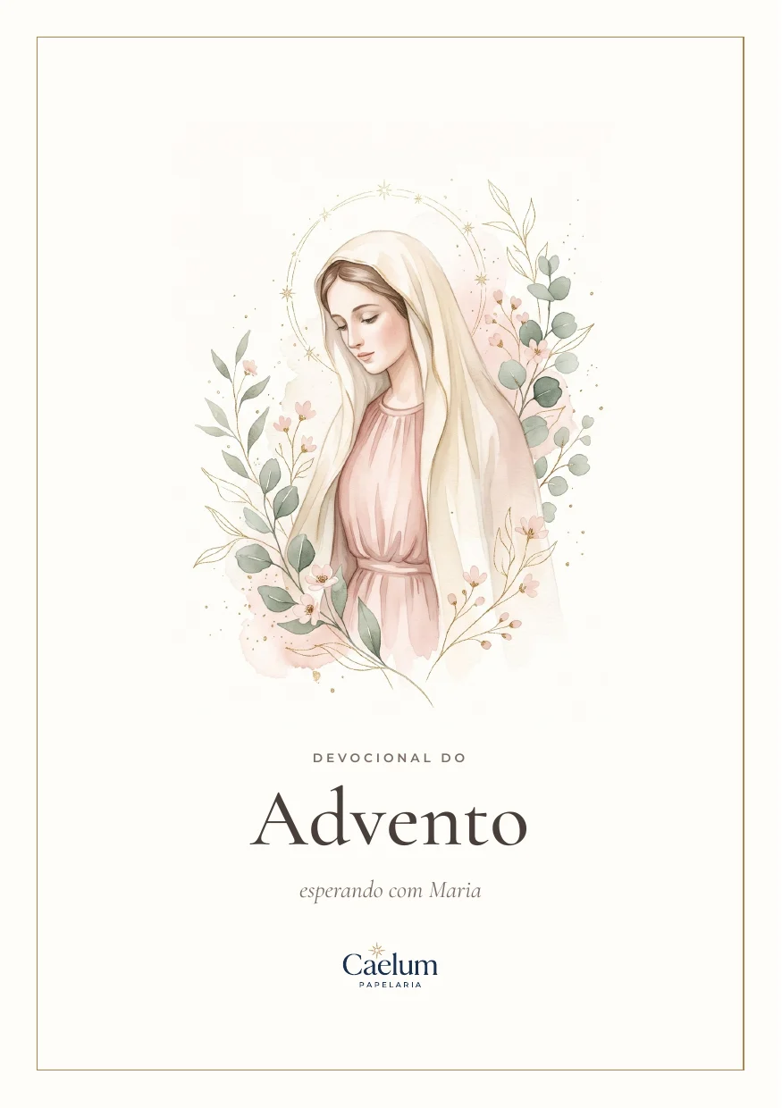Capa Devocional do Advento, estilo elegante